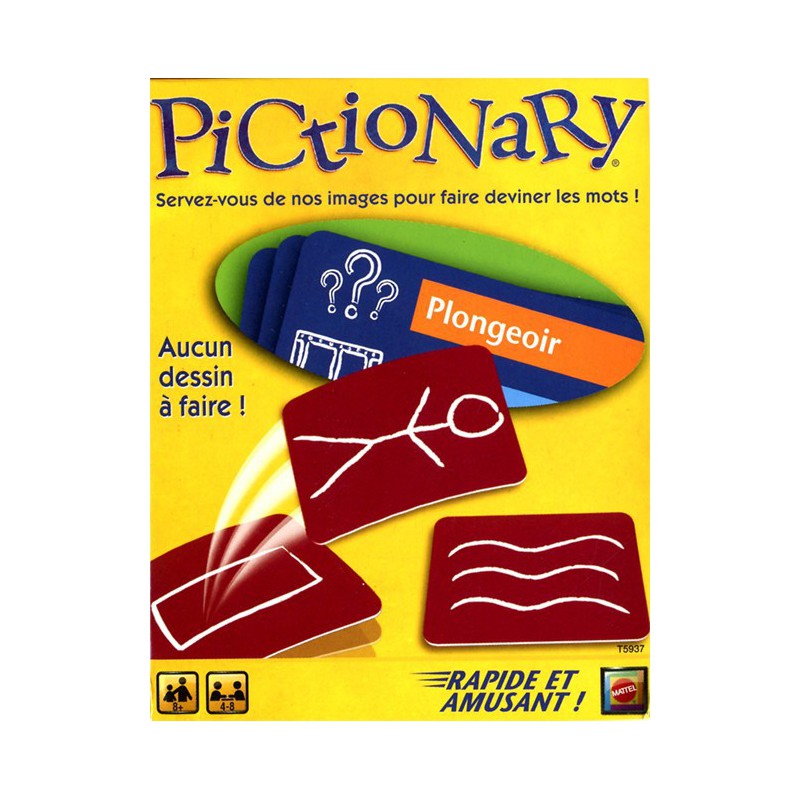 Pictionary - Le jeu de cartes